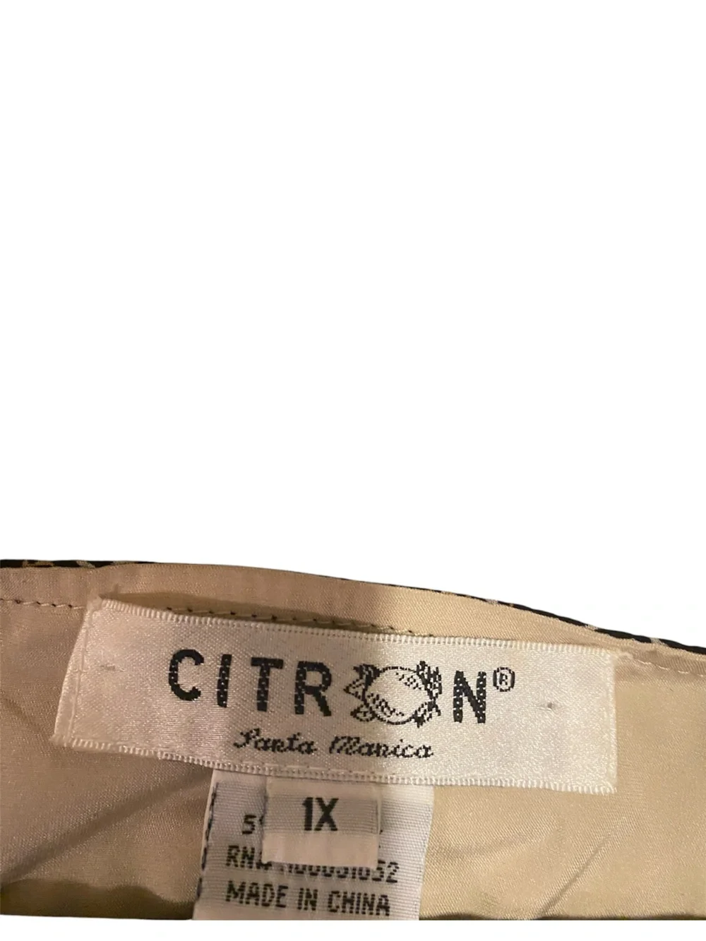 Citron~Santa Monica 
Silk Tunic Tank Top
Size 1X
NWOT - Picture 8 of 10